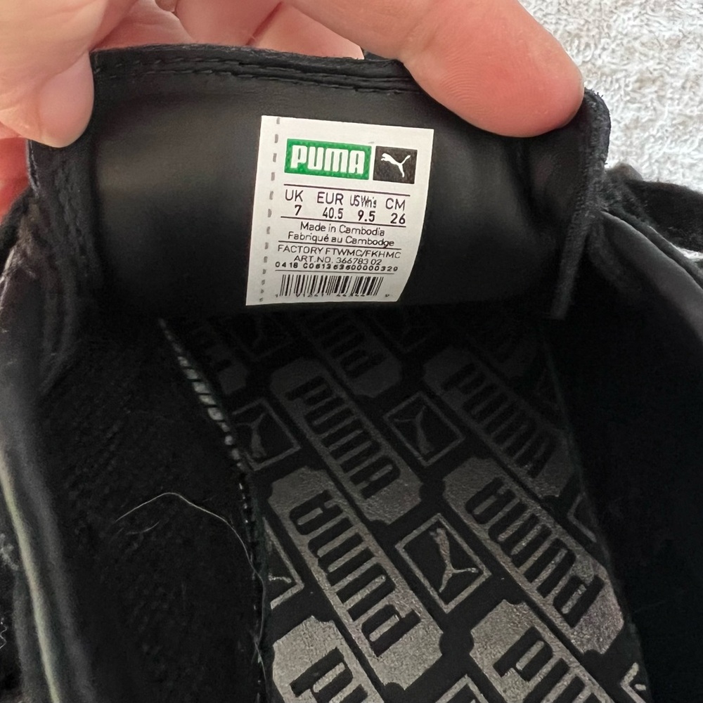 Puma Women's Platform Trace WN's Sneaker, Black - Picture 4 of 6